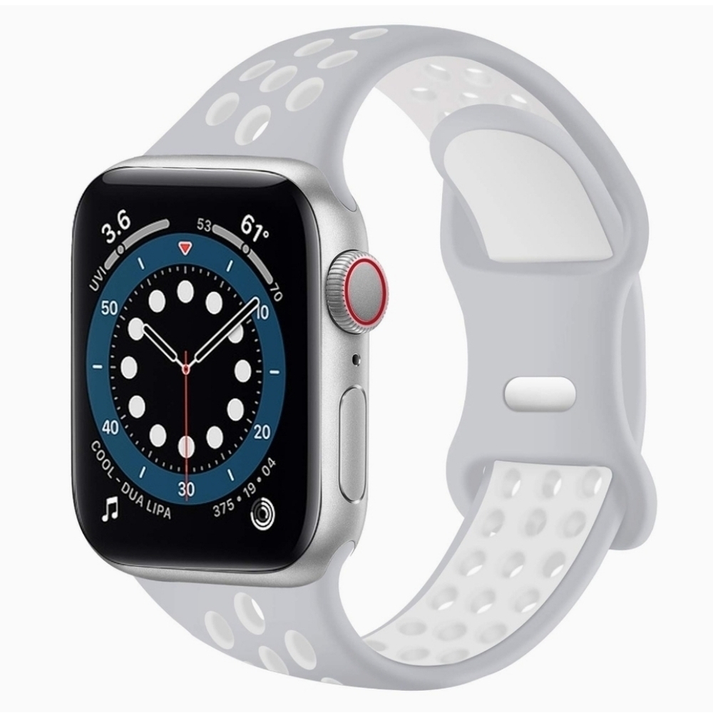 Silicone Apple watch Band Compatible with 45mm band 46mm band 49mm band 42mm